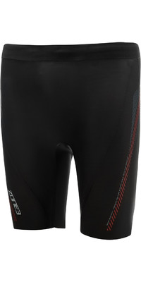 2024 Zone3 Premium Aerodome Elite 5/3mm Neopren Auftriebskörper Badeshorts NA18MBSP101 - Black / Rot